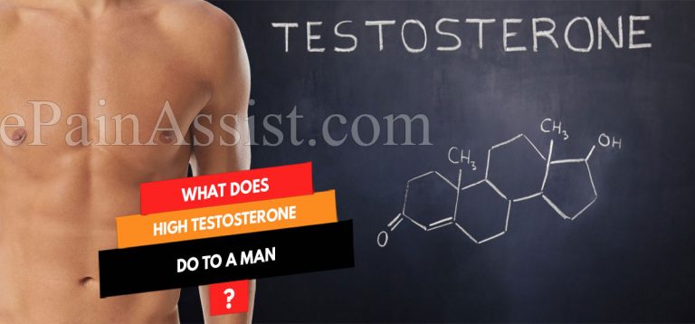 What Does High Testosterone Do To A Man?
