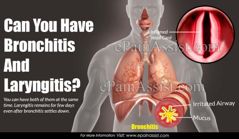 Can You Have Bronchitis And Laryngitis?