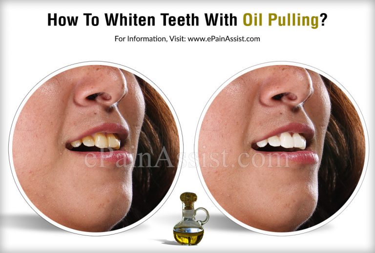How To Whiten Teeth With Oil Pulling?