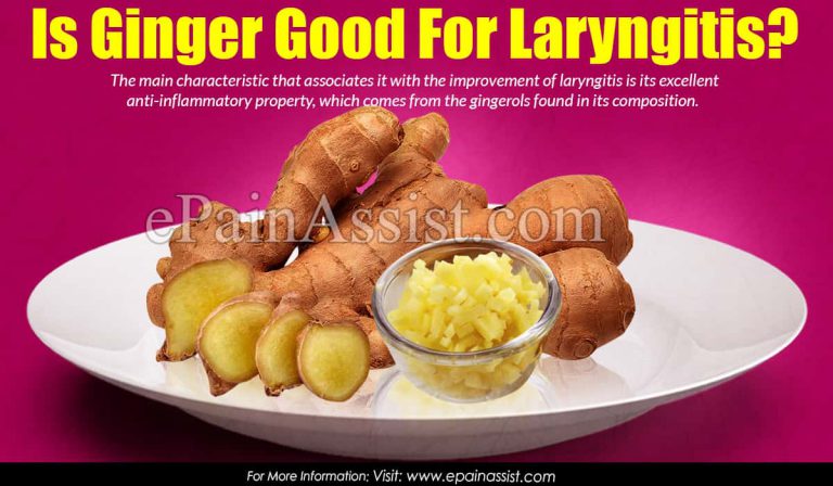 Is Ginger Good For Laryngitis?