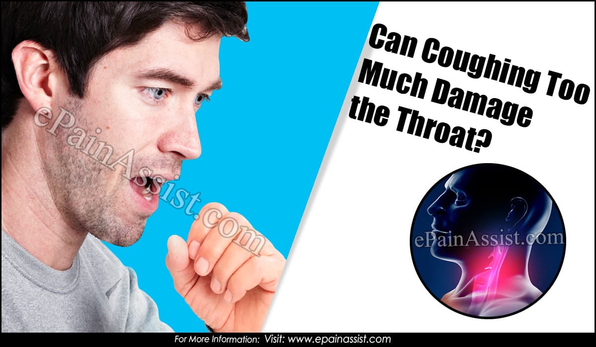 Can Coughing Too Much Damage the Throat?