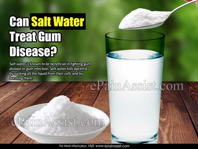 Can Salt Water Treat Gum Disease?
