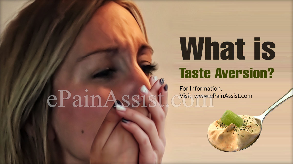 What is Taste Aversion?