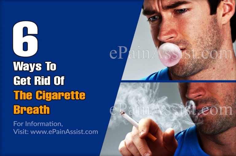 How To Get Rid Of The Cigarette Breath?
