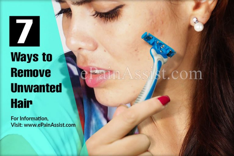 7 Ways to Remove Unwanted Hair