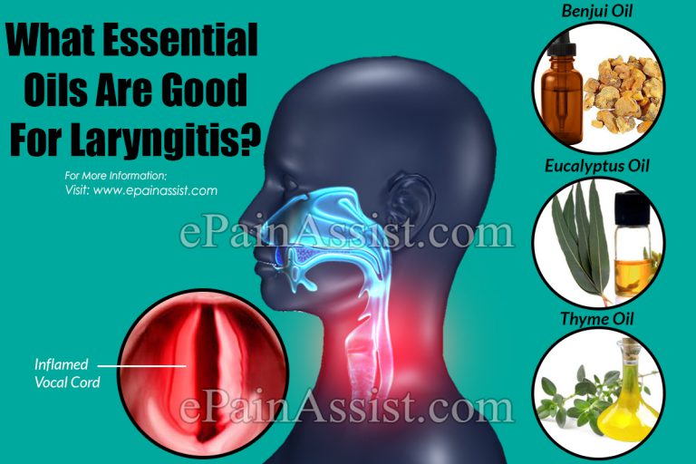 What Essential Oils Are Good For Laryngitis?