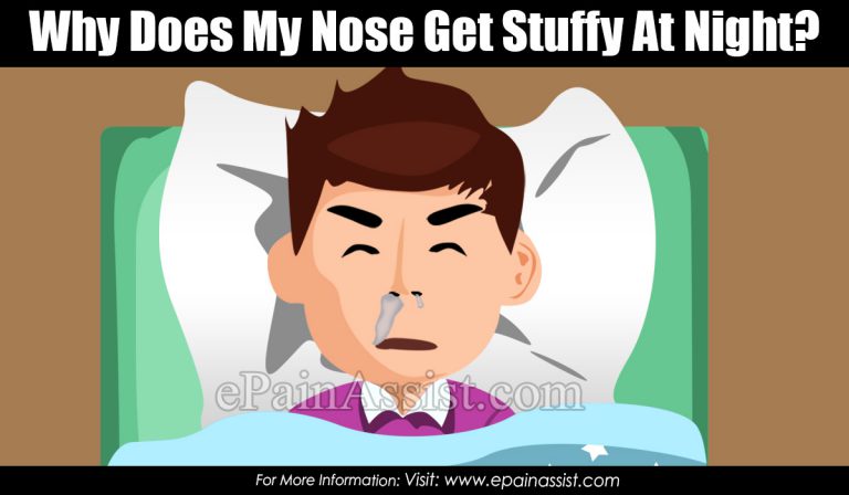 Why Does My Nose Get Stuffy At Night?