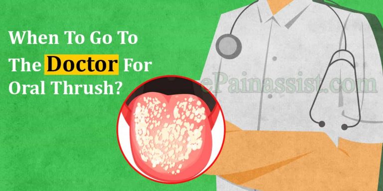 What Happens To Untreated Oral Thrush & When To Go To Doctor?