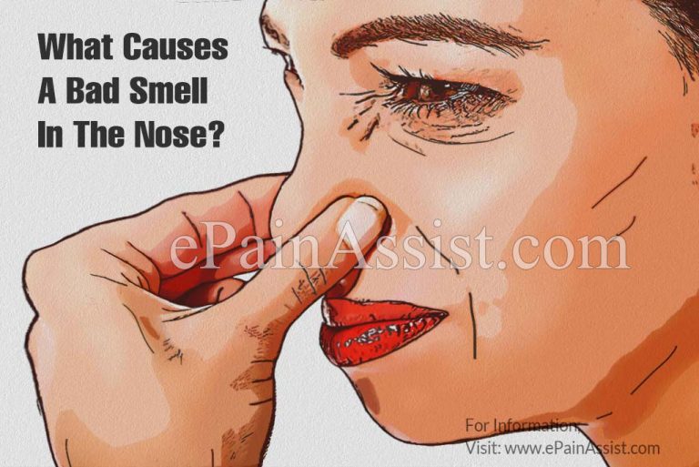 What Causes A Bad Smell In The Nose & How To Treat It?