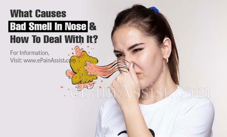 What Causes Bad Smell In Nose And How To Deal With It?
