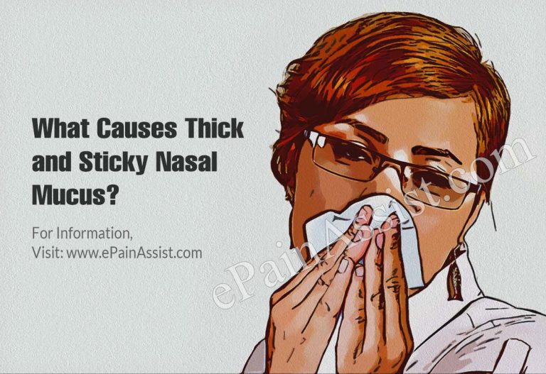 What Causes Thick and Sticky Nasal Mucus & How Can It Be Treated?