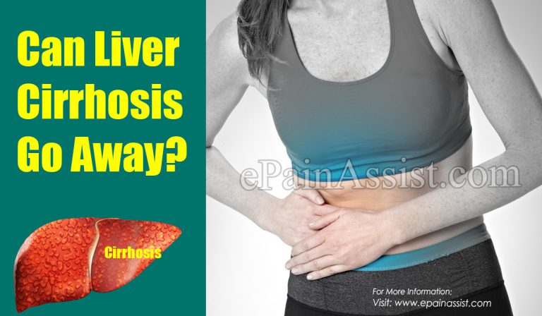 Can Liver Cirrhosis Go Away?