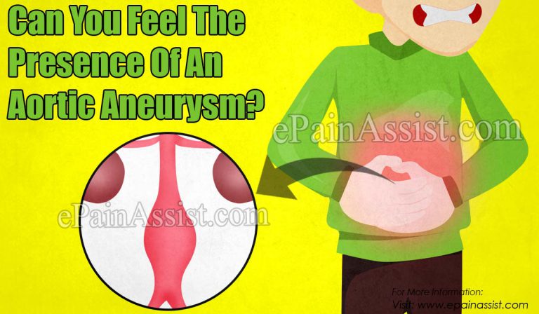 Can You Feel The Presence Of An Aortic Aneurysm?