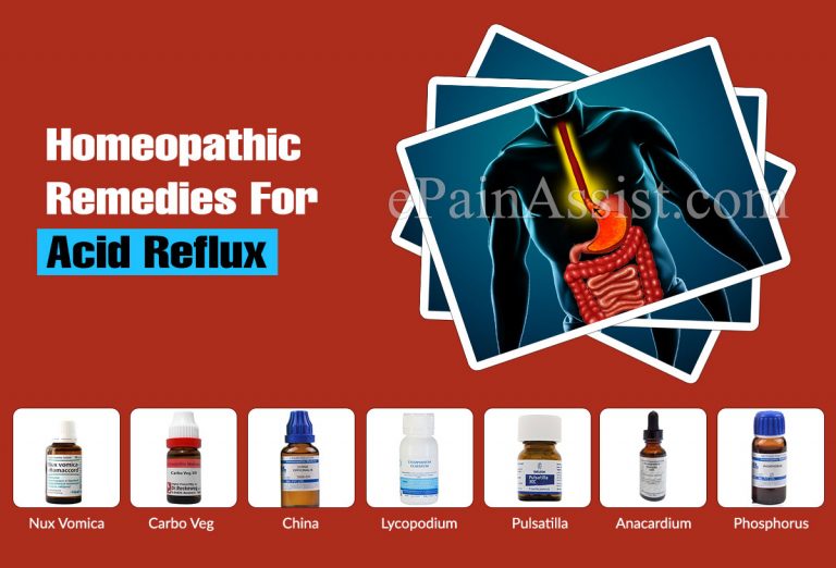 Homeopathic Remedies For Acid Reflux