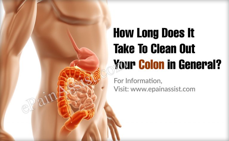 How Long Does It Take To Clean Out Your Colon in General?