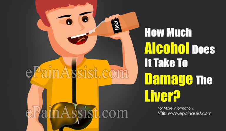 How Much Alcohol Does It Take To Damage The Liver?