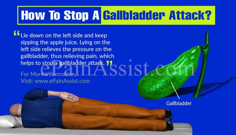 How To Stop A Gallbladder Attack?