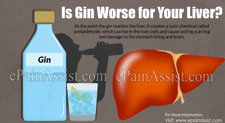 Is Gin Worse for Your Liver?
