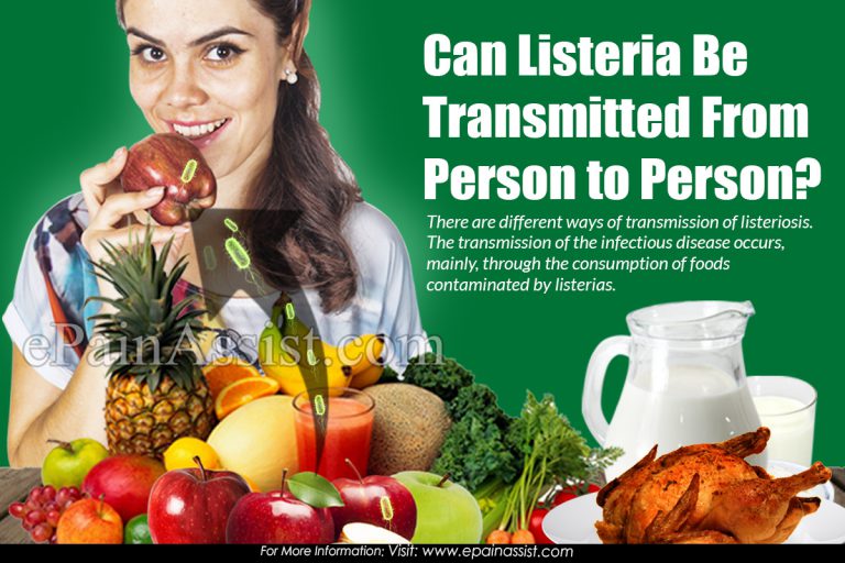 Can Listeria Be Transmitted From Person to Person?