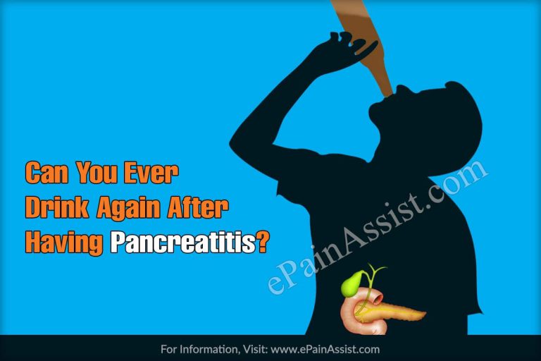 Can You Ever Drink Again After Having Pancreatitis?