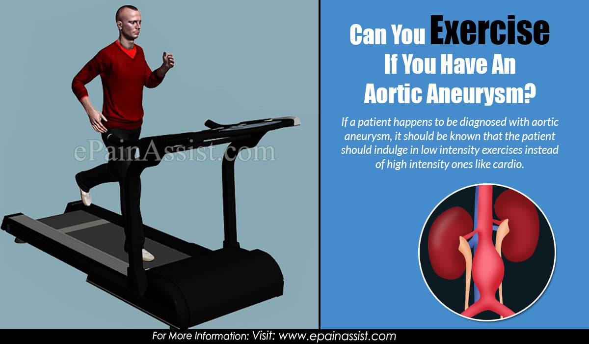 Can You Exercise If You Have An Aortic Aneurysm?