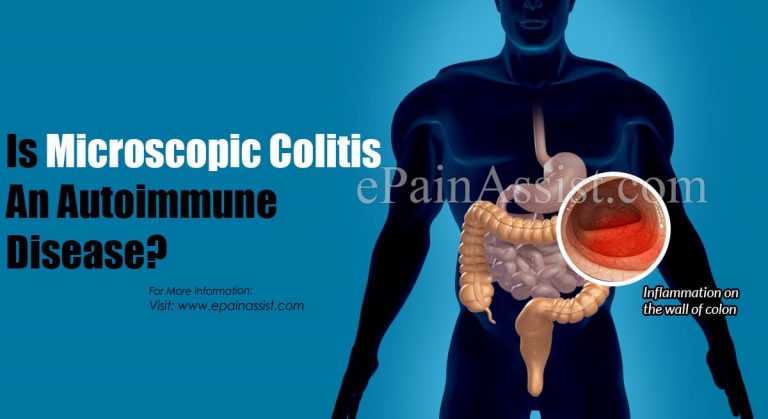 Is Microscopic Colitis An Autoimmune Disease?