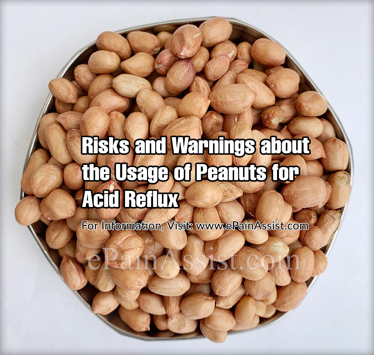 Risks and Warnings about the Usage of Peanuts for Acid Reflux