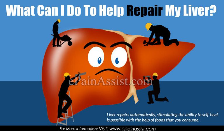 What Can I Do To Help Repair My Liver?