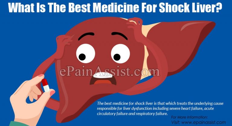 What Is The Best Medicine For Shock Liver?