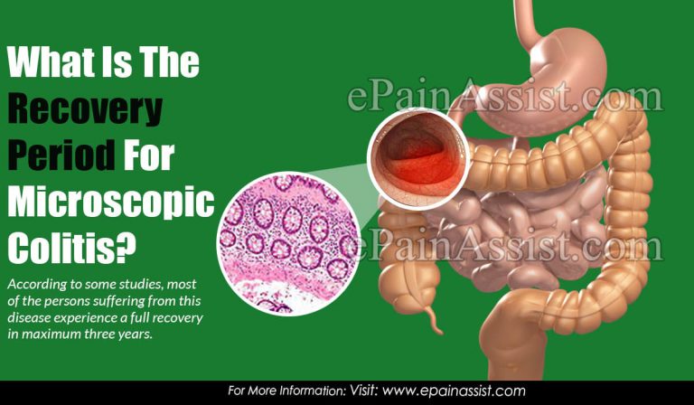 What Is The Recovery Period For Microscopic Colitis?