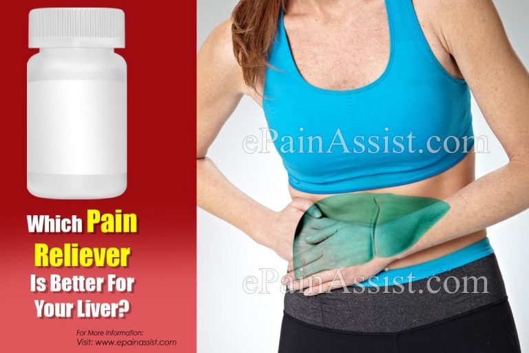 Which Pain Reliever Is Better For Your Liver?