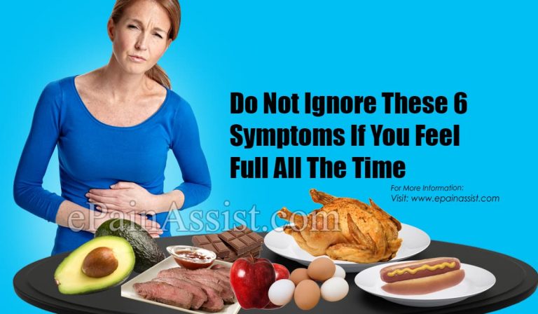 Do Not Ignore These 6 Symptoms If You Feel Full All The Time