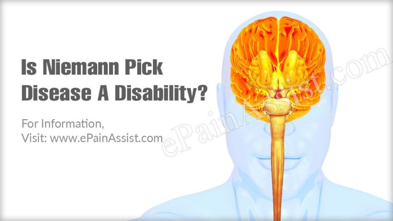 Is Niemann Pick Disease A Disability?