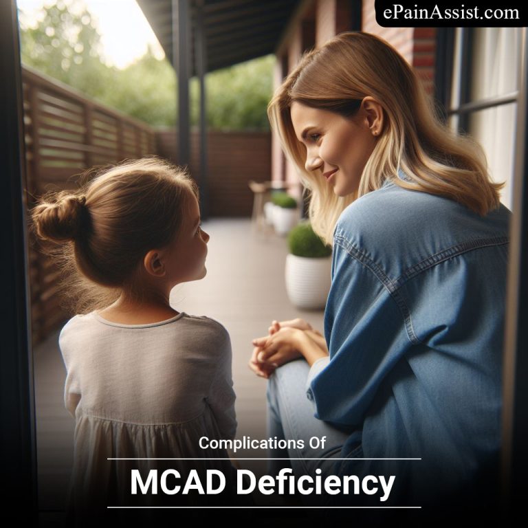 Complications Of MCAD Deficiency