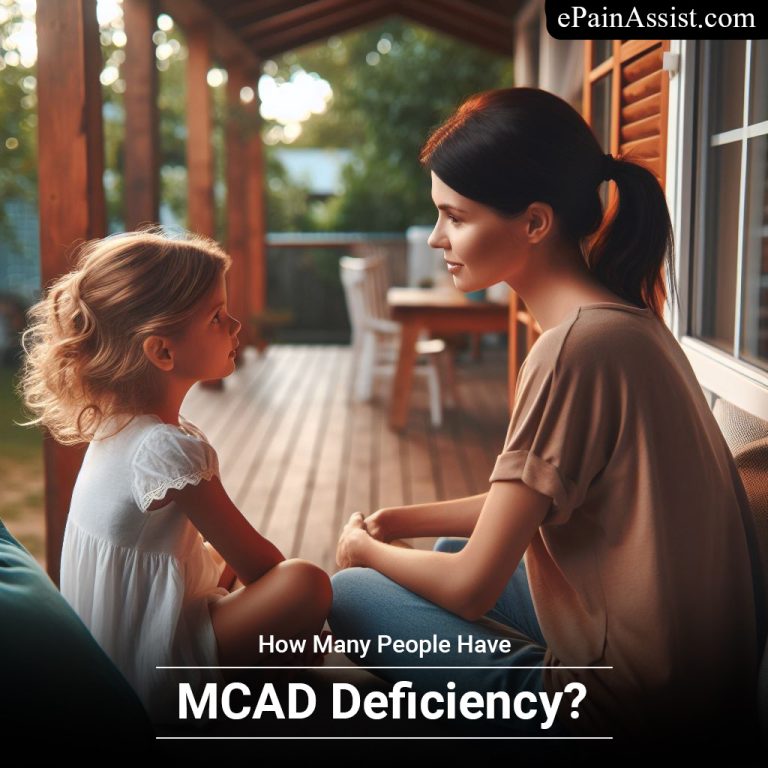 How Many People Have MCAD Deficiency?
