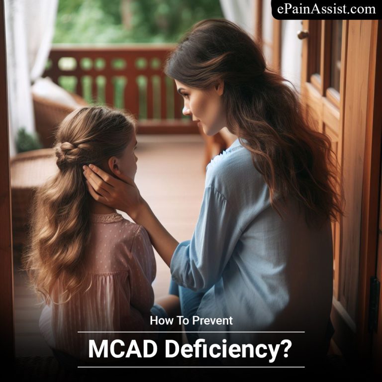 How To Prevent MCAD Deficiency?