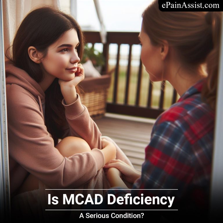 Is MCAD Deficiency A Serious Condition?