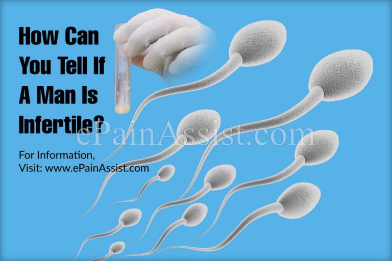 How Can You Tell If A Man Is Infertile?