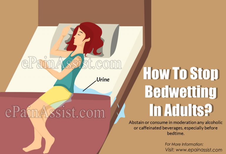 How To Stop Bedwetting In Adults?