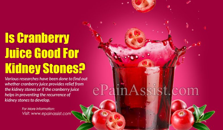 Is Cranberry Juice Good For Kidney Stones?