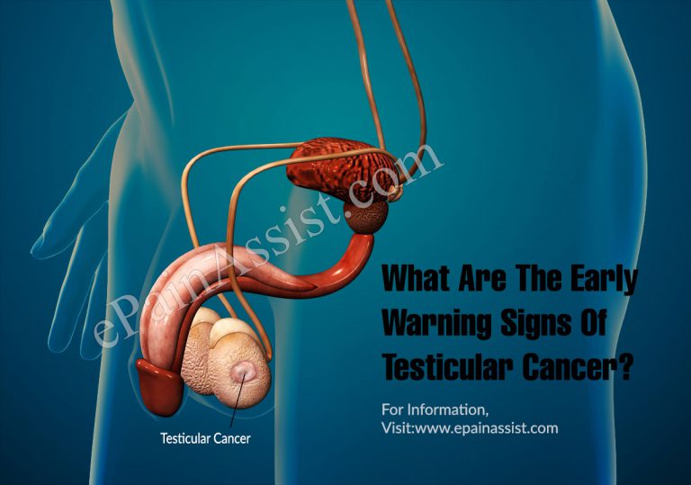 What Are The Early Warning Signs Of Testicular Cancer?