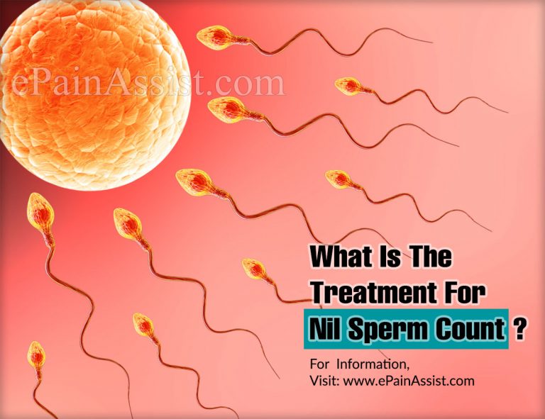 What Is The Treatment For Nil Sperm Count?