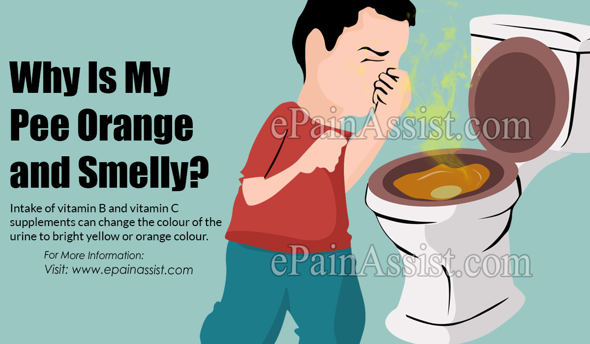 Why Is My Pee Orange and Smelly?