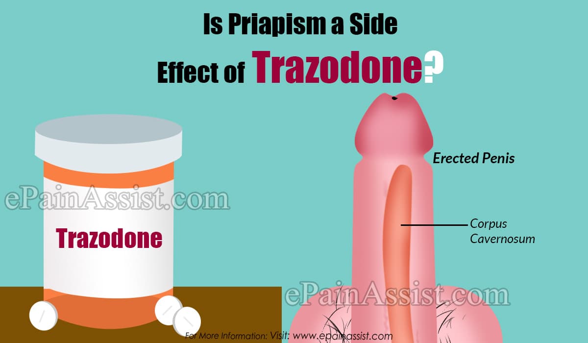 Is Priapism A Side Effect Of Trazodone?