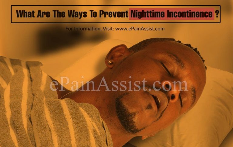 What Are The Ways To Prevent Nighttime Incontinence?