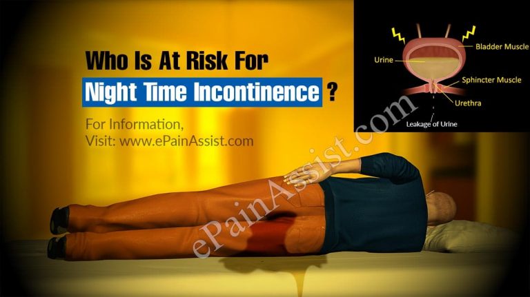 Who Is At Risk For Night Time Incontinence & Is There A Blood Test For It?