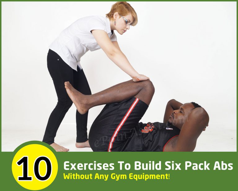 10 Exercises To Build Six Pack Abs Without Any Gym Equipment