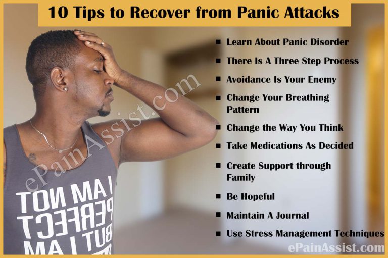 10 Tips to Recover from Panic Attacks