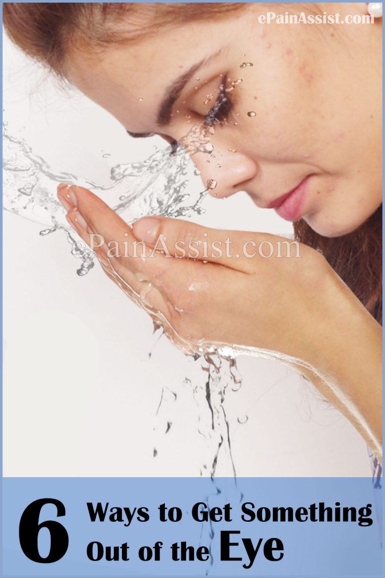 6 Ways to Get Something Out of the Eye