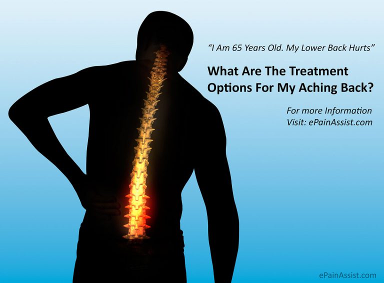 Lower Back Pain In Older People – 65 Year Old Complaining of Back Pain